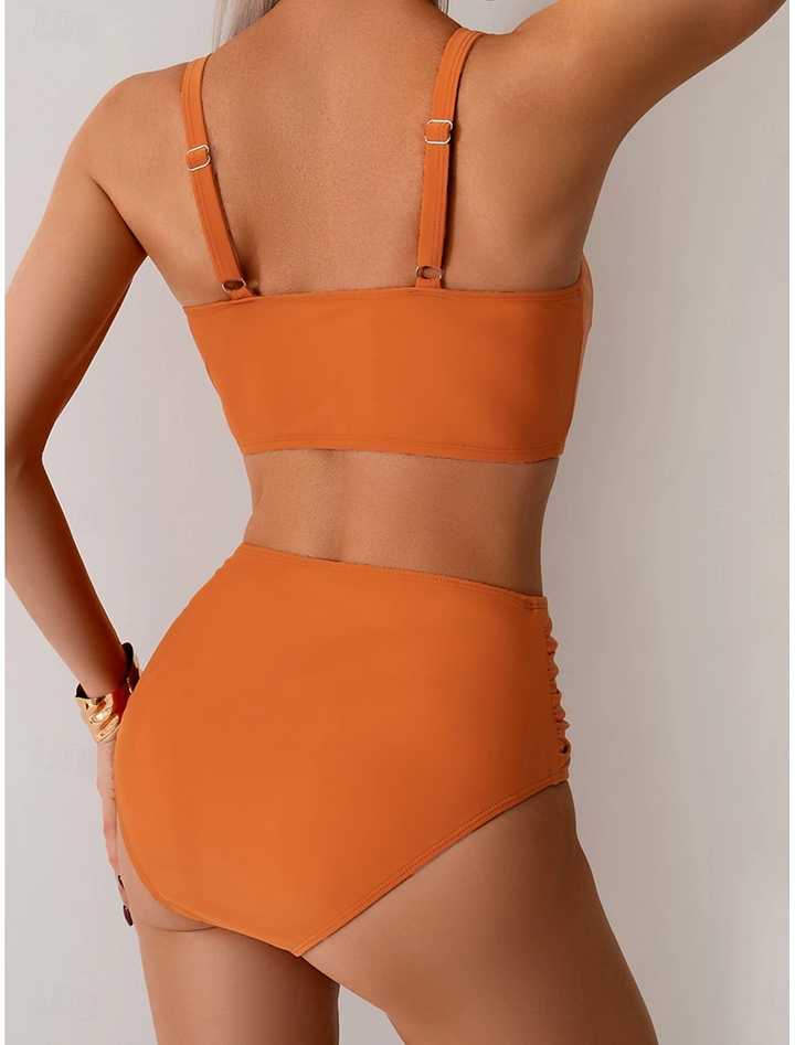 Maureen - Ruched Fabric Bikini